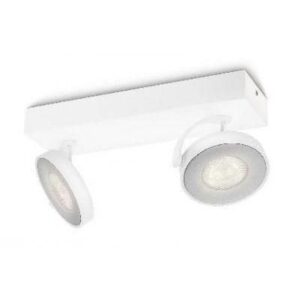 CLOCKWORK FALI SPOT 2*4W LED 560Lm@ 915004331001 FEHÉR