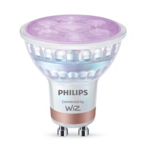LED GU10 4,7W 2200-6500K+RGB 400lm