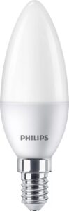 Philips E14 LED gyertya 4,9W 470lm 2700K
