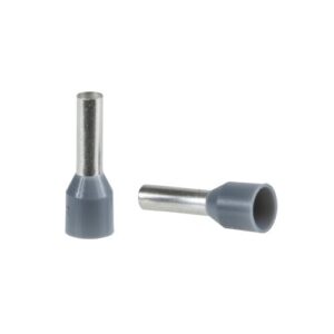 Érvéghüvely 2,5mm2 NFC 10x50db automata szerszámhoz szürke l=14mm