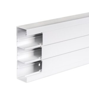 OPTILINE kábelcsatorna 185x55mm polárfehér 2m/db