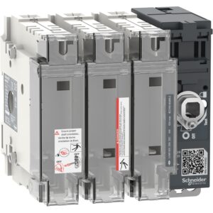 Fupact GS SDF 63A 3P din000 mellső vagy oldalsó vezérelhetőség