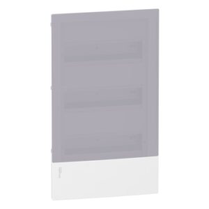 MINI PRAGMA lakáselosztó süllyesztett 3x12M+átlátszó ajtó+sin