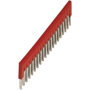 Dugaszolható áthidaló 20 láb 4MM2- es sorkapocshoz piros