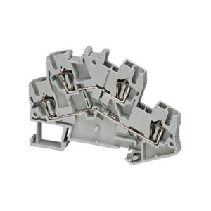Rugós kétszintes átkötőkapocs 1X1 csatlakozás 5,2MM 2,5MM2 22A-es