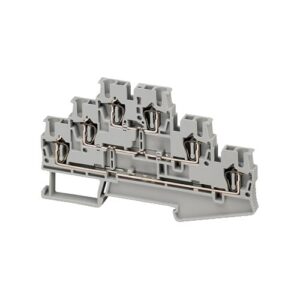 Rugós háromszintes átkötőkapocs 1X1 csatlakozás 5,2MM 2,5MM2 20A