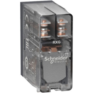 RXG interfész relé, 2CO, 5A, 24VDC