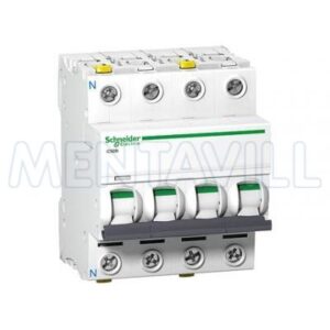 Kismegszakító 4P C 1A 6kA IC60N
