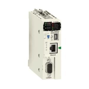 Processzor modul M340, max 1024 diszkrét+256 analóg I/O, canopen