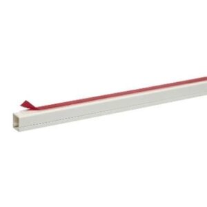 OPTIMA kábelcsatorna öntapadós 12x12mm fehér 2m/db 98db/doboz
