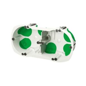 Gipszkarton doboz 2-ES 71MM 39MM mély IP20 zöld