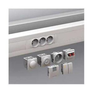 OPTILINE kábelcsatorna 95x55mm polárfehér 2m/db