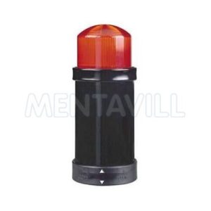 Jelzőoszlop LED vill.elem piros 230V