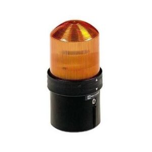 XVB LED-es vil.jelzőoszlop villogó narancssárga 24V AC/DC