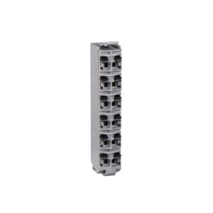 Sorkapocsblok-12 PIN-240V AC cod. fekete