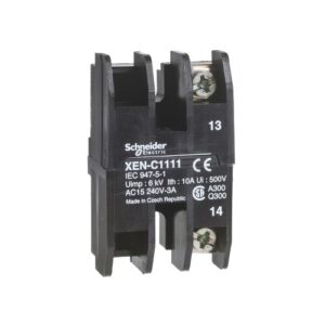 Visszatérő kontaktblokk, 2 NC, elölről szerelve, 30 vagy 40mm