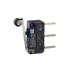 Miniatűr végállás kapcsoló, Görgőfogantyú, 2,8mm kábel