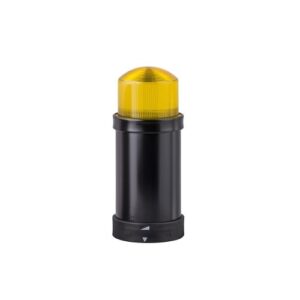 O 70mm világító egység, villogó, sárga, IP65, 230V