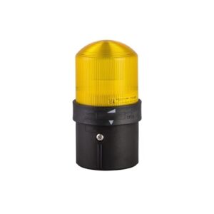 O 70mm fényoszlop, villogó, sárga, IP65, 24V