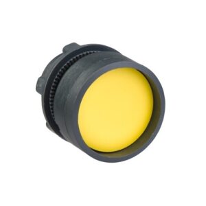 Sárga RECESSED nyomógomb fej O22 visszatérő jelöletlen