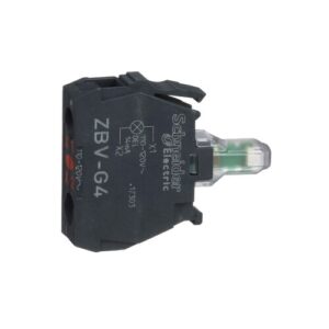 Piros világító elemhez fej O22 LED 110...120V csavaros csatlakozó