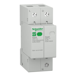 Túlfeszültség levezető 1P+N T2 20kA EASY9 PRO