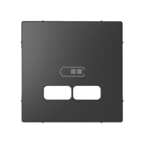 MERTEN USB töltő burkolat, D-LIFE, antracit