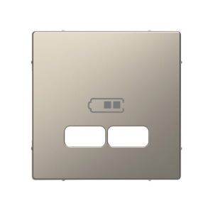 MERTEN USB töltő burkolat, D-LIFE, mokka metál