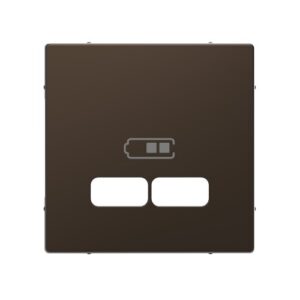 MERTEN USB töltő burkolat, D-LIFE, mokka metál