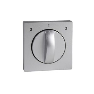 MERTEN fedlap forgatógombos ventilátor kapcsolóhoz, SYSTEM M
