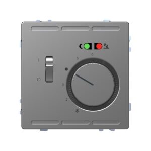 MERTEN padlótermosztát, kapcsolóval, 250V, 10A, D-LIFE