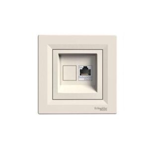 ASFORA RJ45 adatcsatlakozó CAT5E UTP bézs