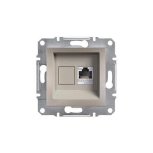 ASFORA RJ45 adatcsatlakozó CAT5E UTP bronz
