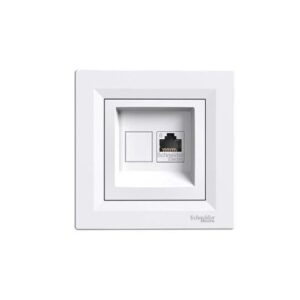 ASFORA RJ45 adatcsatlakozó CAT6 UTP fehér