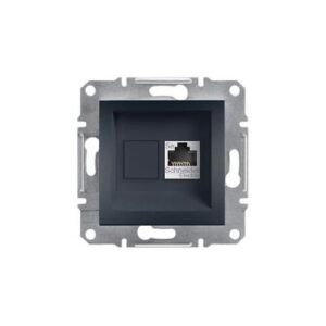 ASFORA RJ45 adatcsatlakozó.CAT5E STP antracit
