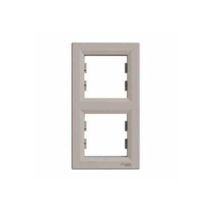 ASFORA keret kettes függőleges bronz