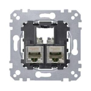MERTEN adatcsatlakozó RJ45 2-es CAT6 stp