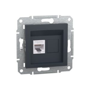 ASFORA RJ45 adatcsatlakozó CAT6 UTP antracit