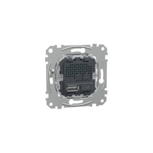 MERTEN 2x USB TÖLTŐ BETÉT A+C 21W