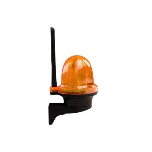 LED VILLOGÓ / ZÜMMER N.SÁRGA + ANT. 12-24V DC VAGY 230V AC IP44 NARANCS