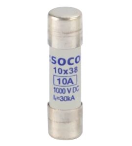 OLVADÓ BETÉT 10x38 16A 1000V HENGER