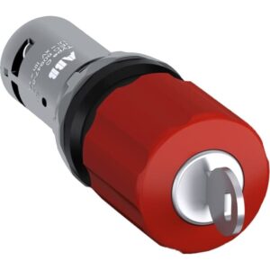 Nyomógomb vészleállító komplett, átmérő:40mm