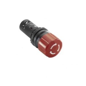 Nyomógomb vészleállító komplett, átmérő:30mm