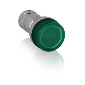 Jelzőlámpa komplett LED-es 220V DC zöld