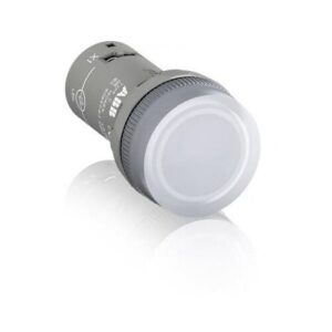 Jelzőlámpa komplett LED-es 220V DC fehér