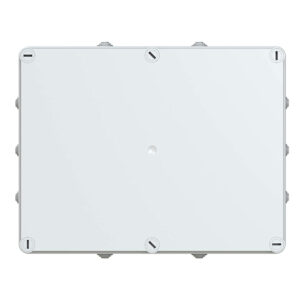 Kötődoboz 310x240x110mm falon kívüli, membrános, IP55, csavaros fedél