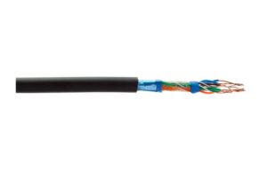 F/UTPf CAT6 4x2xAWG23 FÖLDKÁBEL Közvetlen földbe helyezhető, UV álló