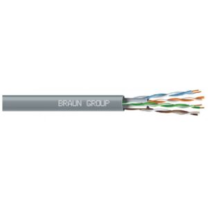 UTP CAT6 4x2xAWG23 FALKÁBEL PVC 4x2x 051, réz