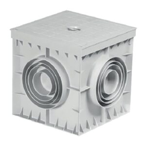 FÖLDBEÁSHATÓ KÖTŐDOBOZ 200x200x200mm CP-20 MANHOLE BOX 200x200x200