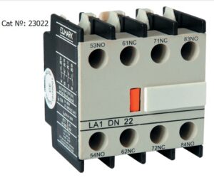 Mágneskapcsoló-segédérintkező 6A  2Z+2NY